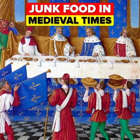 what medieval junk food was actually like who doesn t love a good snack break but did you