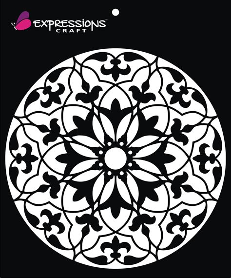 Mandala Stencils online | expressionscraft.in