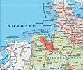 Deutschlandkarte blog: Bremen Karte Regionen Bild