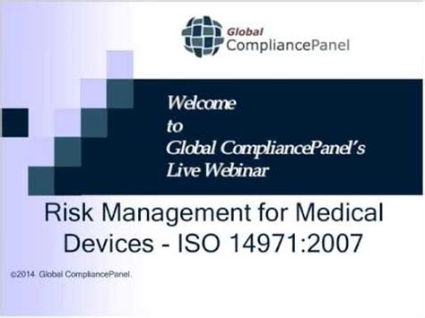 Copyright medq systems inc.all rights reserved. Medical Devices - ISO 14971 : Risk Management - YouTube