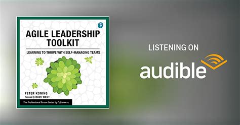 Agile Leadership Toolkit By Peter Koning Audiobook Au