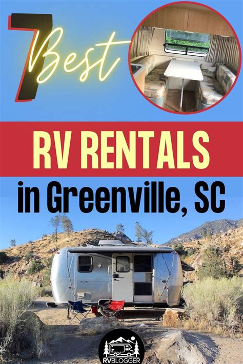 Planning a family vacation in Greenville, SC? Why not rent an RV