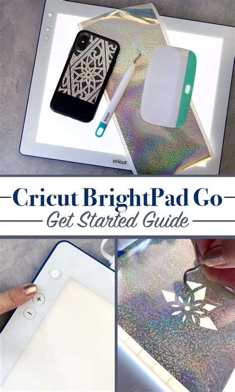 Cricut Brightpad Get Started Guide 100 Directions