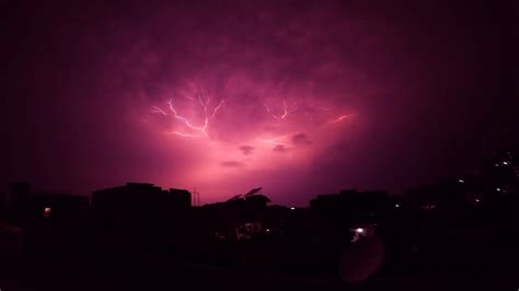 Scary And Beautiful Lightning Strikes Youtube