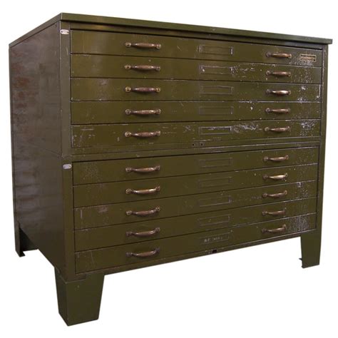 Free shipping on prime eligible orders. Vintage Industrial Metal Flat File Cabinet at 1stdibs