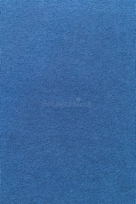 The Structure Of The Navy Blue Fabric With Texture Stock Photo Image