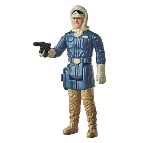 Buy Star Wars Retro Collection Han Solo Hoth Toy 375 Inch Scale Star
