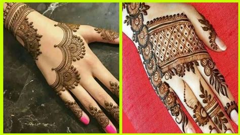 If you are eager to stand out any occasion like eid or wedding functions revamp your hands using easy tikki henna in this article, you took a closer look at gol tikki mehndi designs for hands and watched beautiful henna images. Beautiful simple easy mehndi designs/Gol tikki Henna designs/front back hand mehandi2020 - YouTube