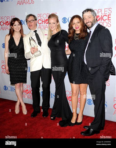 Ellie Kemper Paul Feig Wendi Mclendon Covey And Maya Rudolph During