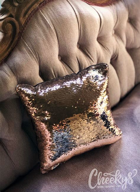 Rose Gold Dreamer Sequin Pillow In 2021 Sequin Pillow The Dreamers