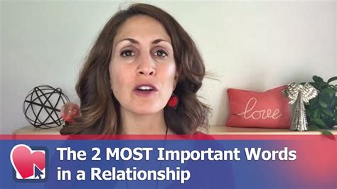 the 2 most important words in a relationship by jodi aman for digital romance tv youtube
