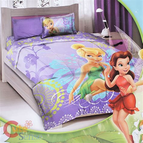 Disney tinkerbell fairy wonder licensed twin bedding comforter set. Disney Tinkerbell Fairies Twin Bedding Comforter Set 3pc ...