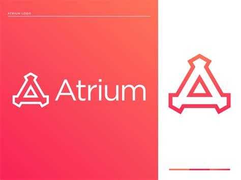 Atrium Logo Design By Khaled Pappu On Dribbble