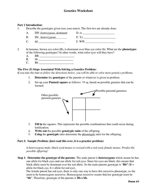 Genetics pedigree worksheet a pedigree is a chart of a person s ancestors that is used to analyze genetic inheritance of certain traits. 9 Best Images of Human Genetics Worksheets - Genetics Worksheet Answer Key, Genetics Practice ...