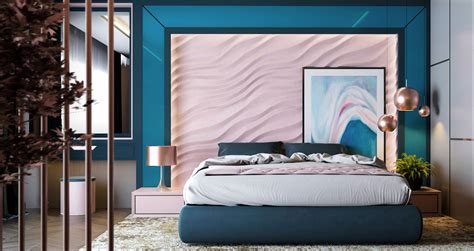 Rose Gold Navy Blue And Pink Bedroom Folkscifi