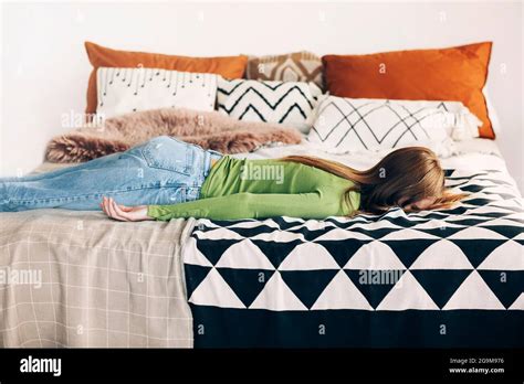 Resting Face Down Bed Hi Res Stock Photography And Images Alamy
