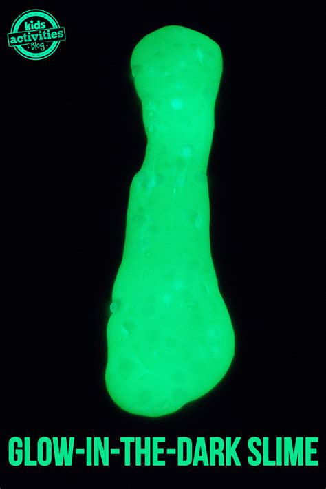 DIY Glow-in-the-Dark Slime