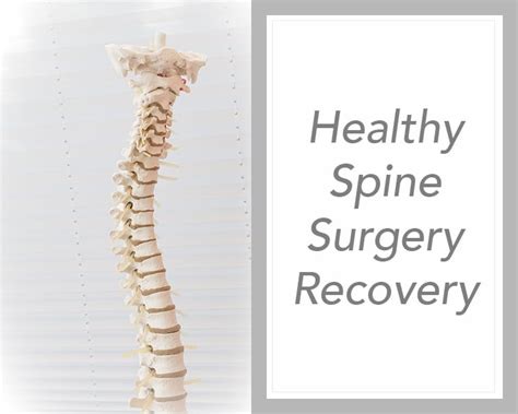 News How To Keep Your Spine Surgery Recovery Healthy