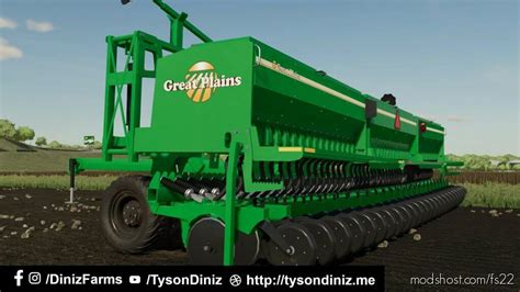 Great Plains 3s3000hd 3 Section Box Drill Farming Simulator 22 Seeder