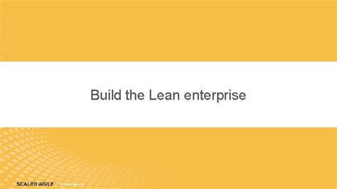 Introducing The Scaled Agile Framework Safe For Lean