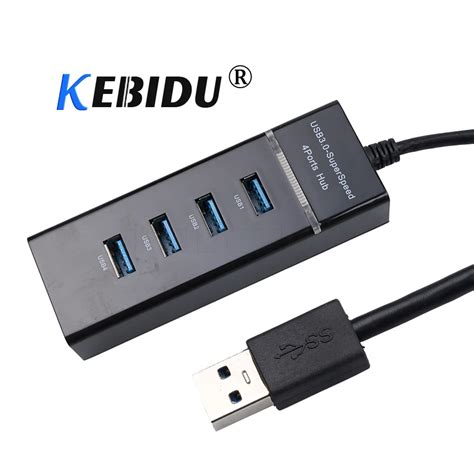 Buy Kebidu New 4 Port Usb Hub Multi Usb Splitter Mini