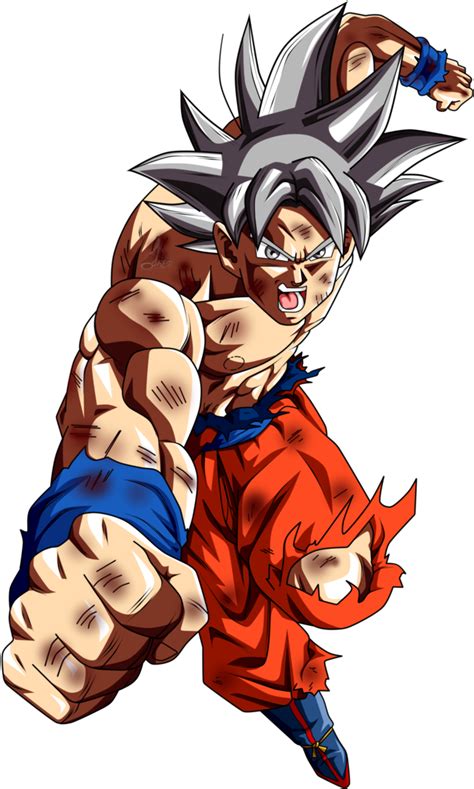 Download Goku Mastered Ultra Instinct Power Level Full Size Png Image