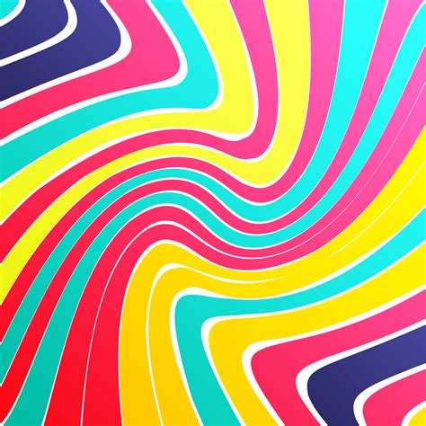 Modern Colorful Lines Bright Backgroind Vector Illustration 246500
