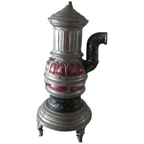 Vk 85 Rock And Graner C 1890 Pewter Stove For Dollhouse