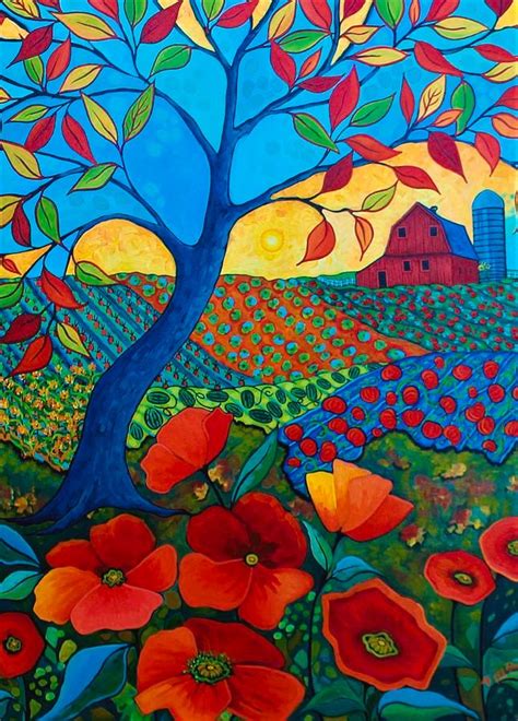Pin By Елена Кутепова On Peggy Davis Art Tree Art Art Painting