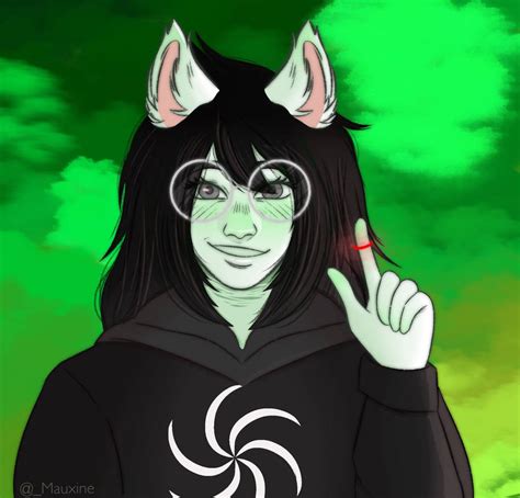 Jade Harley Homestuck Redraw By M4uxine On Deviantart