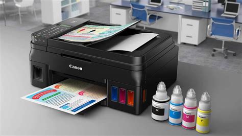 Canon Inkjet Printer Pixma G Print Copy Scan Fax Wifi