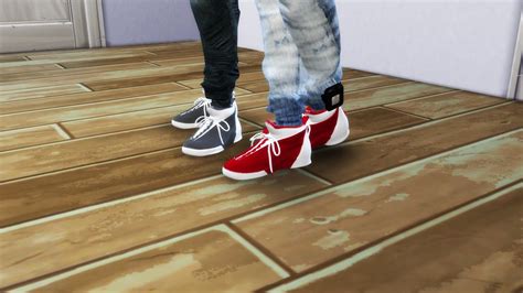 Sims 4 Jordan Shoes Cc Sims 4 Sneakers Madlen Nosferatu Shoes By