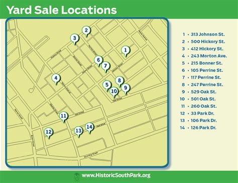 Neighborhood Yard Sale! Sat-Sun, May 14-15, 10AM-4PM | Historic South Park