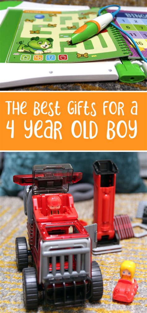 Favorite Four Year Old Boy Birthday T Ideas Moms And Crafters