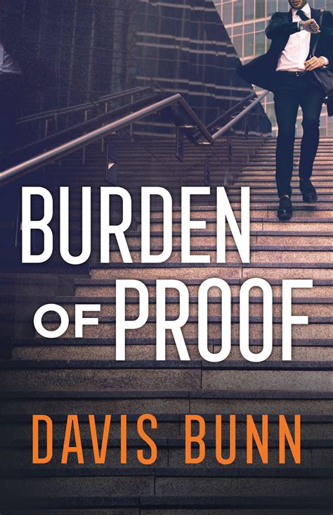 burden of proof by davis bunn fiction book review