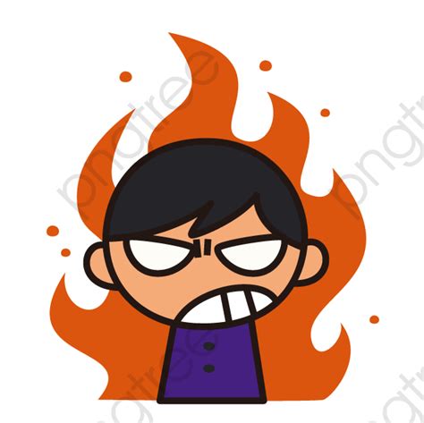 Cartoon Angry Boy Cartoon Clipart Angry Clipart Boy Clipart Png