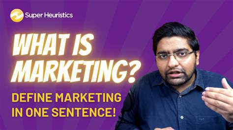 What Is Marketing Introduction To Marketing And Definition Of