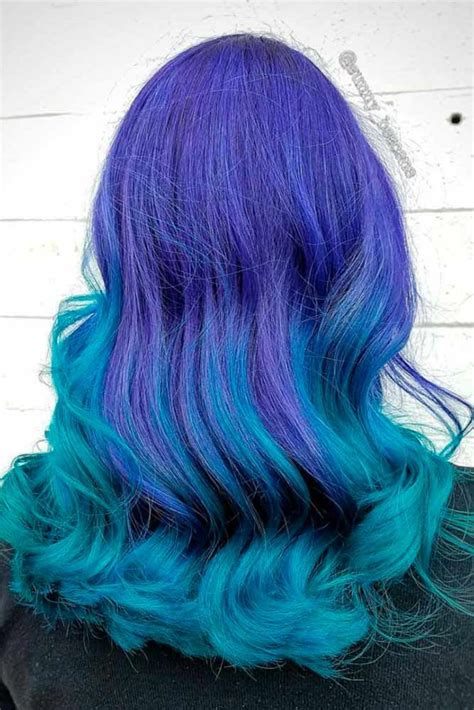 Stunning Styles For Blue Ombre Hair That Will Make You Flip See More