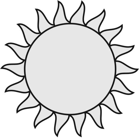 Sun Clipart Black And White Clip Art Library