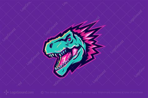 T Rex Dinosaur Logo