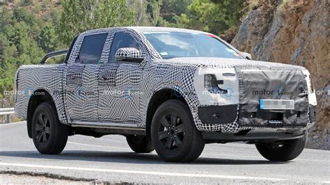 2023 Ford Ranger Phev Prototypes Spied Touring Southern Europe