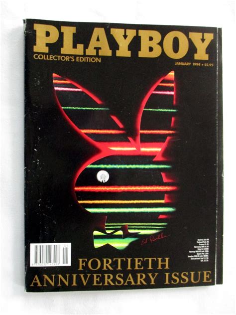 Playboy Collector S Edition Fortieth Anniversary Issue Volume No January Adult