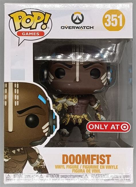 351 Doomfist Leopard Overwatch Box Damage Funko Pops