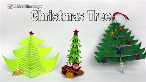 3 Paper Christmas Tree Diy How To Make Christmas