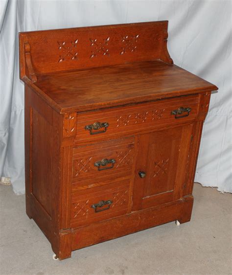 Check spelling or type a new query. Bargain John's Antiques | Antique Oak Wash Stand Commode ...