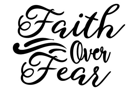 **unfortunately there are no refunds on digital files** silhouette users, you. Faith Over Fear SVG Cut Files - Free SVG Files for Cricut ...