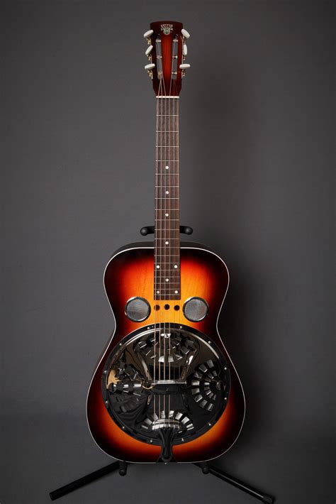 Dobro Model 60 Resonator Acoustic Guitar Sunburst 1994