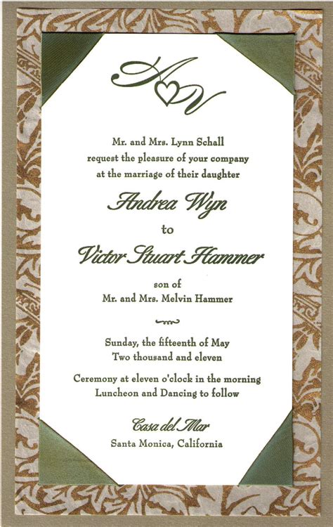 These are for people neither in a relationship nor living together with another guest. A Wynning Event™ » Blog Archive » Elegant Wedding Invitations