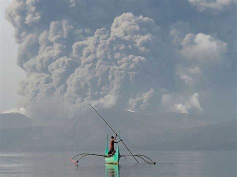 Doomsday Ash Covered Villages Reel Under The Weight Of Ashfall Spewed