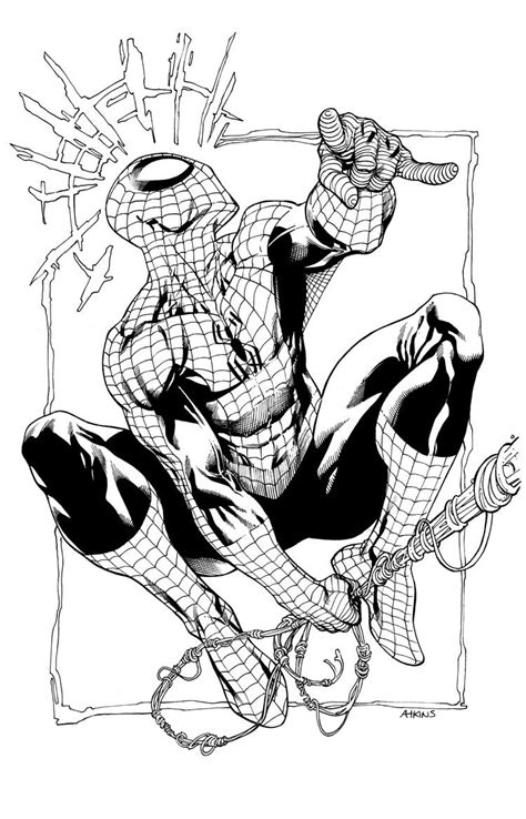 The Amazing Spiderman Coloring Pages